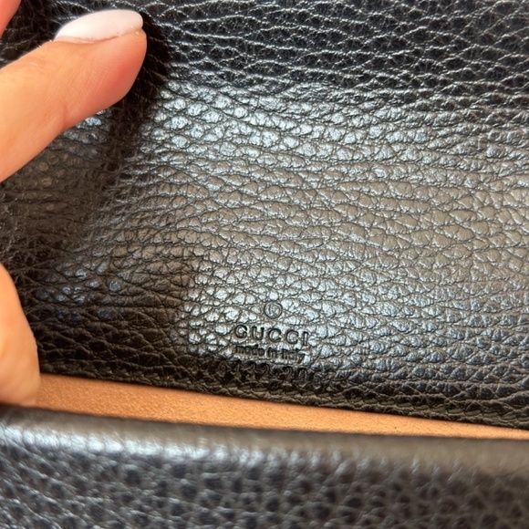 Gucci Dionysus Black Leather Super Mini Bag - Picture 7 of 16